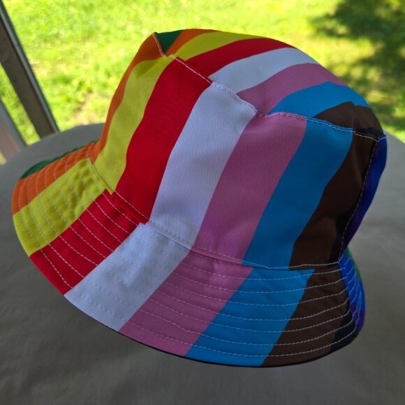 Pride Bucket Hat Rainbow LGBTQIA - Picture 4 of 7